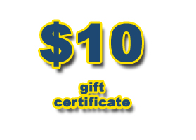 Gift Certificate (Electronic) for 10