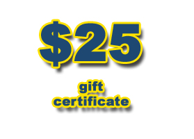 Gift Certificate (Electronic) for 25